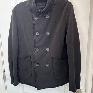 Frank & Eileen Black Double-Breasted Blazer black